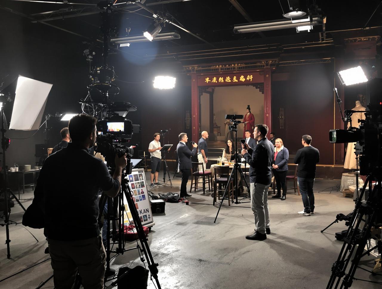 拍摄现场